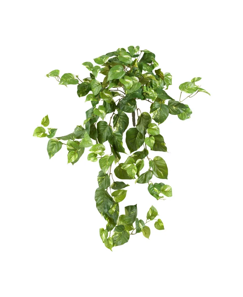 Artificial Plants Hanging Philodendron Bush - 32