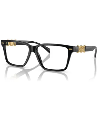 Versace Women's Rectangle Eyeglasses, VE3335 54