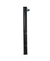 Outsunny Outdoor Solar Shower w/ Hot & Cold Adjustment Poolside Beach Pool Spa