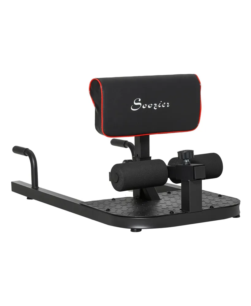 Soozier Multi Home Gym Equipment With Sit Up Bench, Push Up Stand
