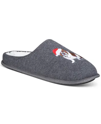 Club Room Holiday Slippers