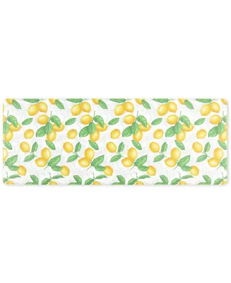 Martha Stewart Bloomfield Lemons 1'6" x 4' Runner Area Rug