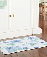 Martha Stewart Amber Floral Daisy Stripe Ambdsy 1'8" x 2'6" Area Rug