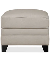 Closeout! Kallison 32" Fabric Ottoman, Created for Macy's