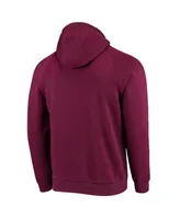 Men's Under Armour Maroon Wisconsin Timber Rattlers All Day Raglan Fleece Pullover Hoodie