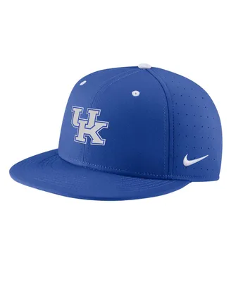 Men's Nike Royal Kentucky Wildcats Aero True Baseball Performance Fitted Hat