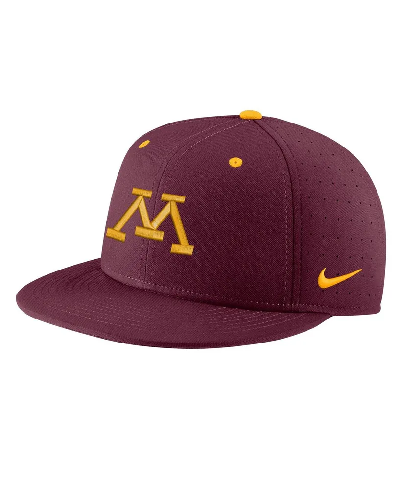 Men's Nike Maroon Minnesota Golden Gophers Aero True Baseball Performance Fitted Hat