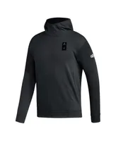 Men's adidas Black Charlotte Fc 2023 Player Travel Pullover Hoodie