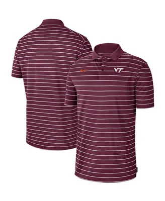 Men's Nike Maroon Virginia Tech Hokies Icon Victory Coaches 2022 Early Season Performance Polo Shirt