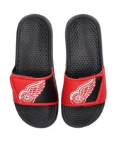 Youth Boys and Girls Foco Detroit Red Wings Colorblock Big Logo Legacy Slide Sandals