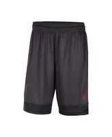 Men's Nike Charcoal Virginia Tech Hokies Performance Fast Break Shorts