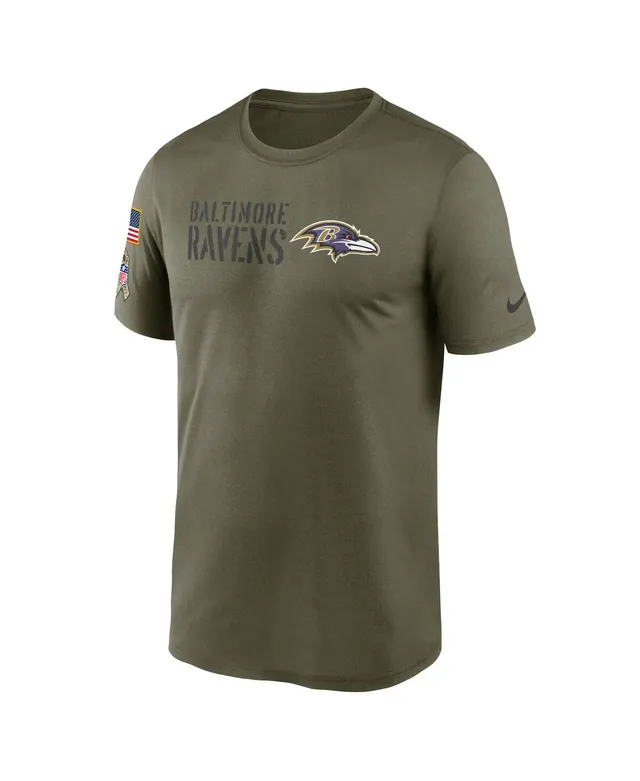 Men's Nike Odafe Oweh Olive Baltimore Ravens 2022 Salute To Service Limited  Jersey