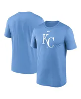 Men's Nike Light Blue Kansas City Royals New Legend Logo T-shirt