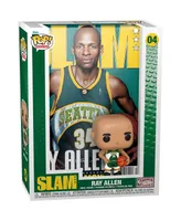 Funko Ray Allen Seattle SuperSonics Pop Magazine Cover & Figure