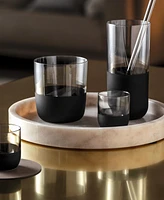 Villeroy & Boch Manufacture Rock Highball Glasses, Set of 4