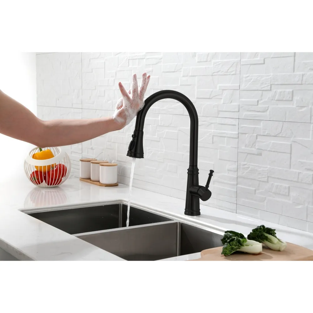 Simplie Fun Touch Kitchen Faucet with Pull Down Sprayer