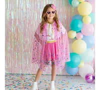 Sweet Wink Little and Big Girls Raspberry Confetti Tutu Skirt