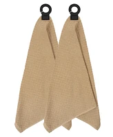 Ritz Hook and Hang Woven Kitchen Towel, Set of 2