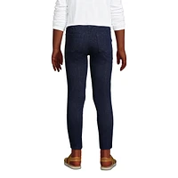 Lands' End Big Girls Iron Knee Denim Jeggings