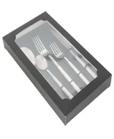 Artifacts Trading Company Rattan Stainless Steel 5 Piece Cutlery Set with Gift Box