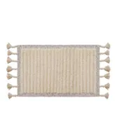 Lucky Brand Overtufted Cotton Fringe Bath Rugs