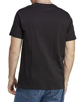 adidas Men's Essentials 3-Stripes Regular-Fit Logo Graphic T-Shirt