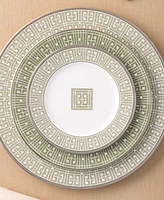 Noritake Infinity Green Platinum 4 Piece Salad Plate Set, Service for 4