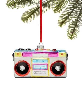 Holiday Lane Retro Holiday Boom Box Ornament, Created for Macy's