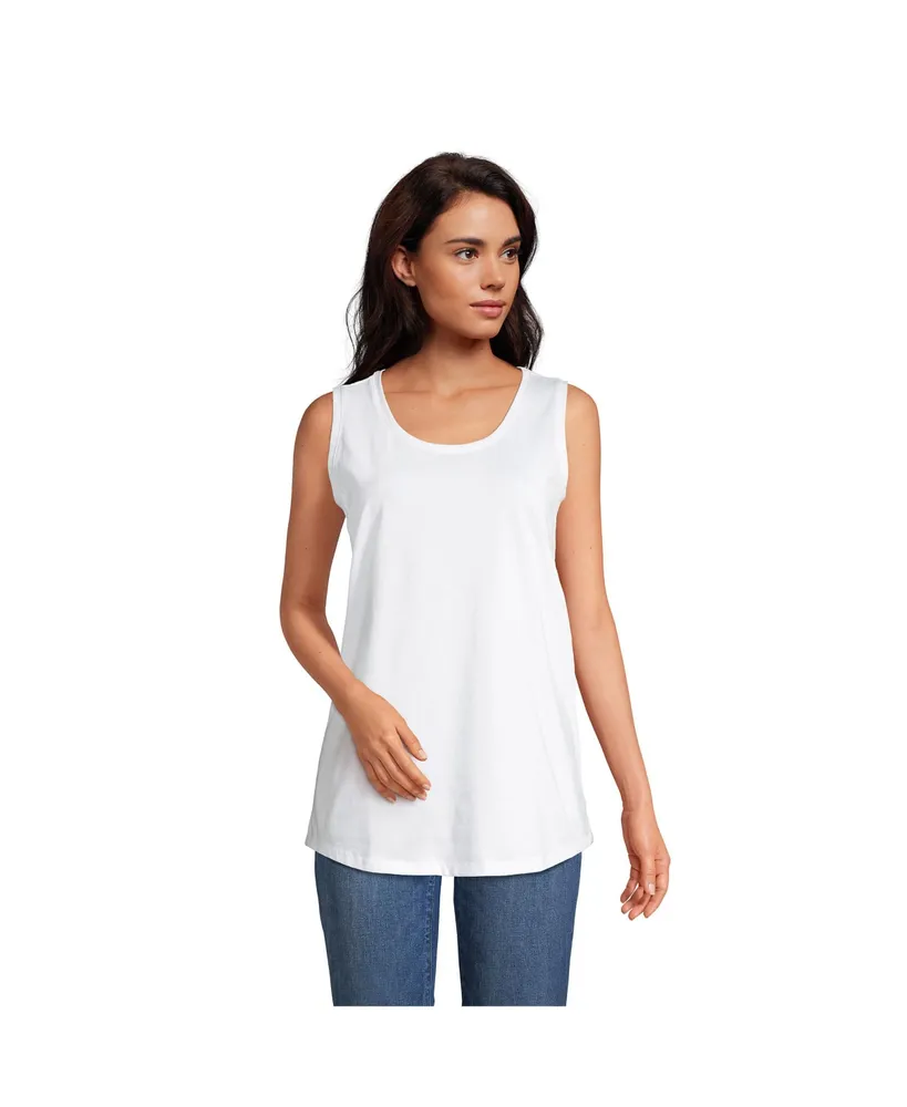 Women's Lands' End Cotton Tank Top