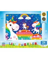 Masterpieces Lil Puzzler - Rainbow Unicorns 24 Piece Jigsaw Puzzle