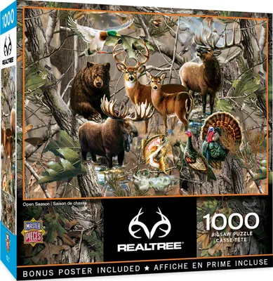 Masterpieces Realtree - Open Season 1000 Piece Jigsaw Puzzle