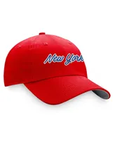 Women's Fanatics Red New York Rangers Breakaway Adjustable Hat