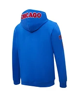 Men's Royal Chicago Cubs Pro Standard Logo Pullover Hoodie