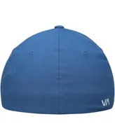 Men's Rvca Blue Logo Flex Hat