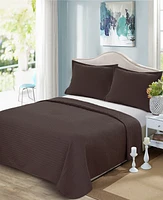 Videri Home Brick Quilted Coverlet