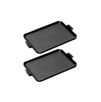 Charcoal Companion Cc3080 Porcelain Coated Grid (Large, 2-Pack)