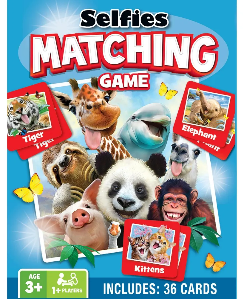 Masterpieces Selfies Matching Game for Kids and Families