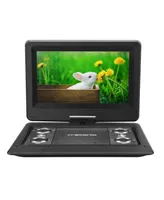 Trexonic Inch Portable Tv+Dvd Player with Color Tft Led Screen and Usb/Hd/Av Inputs