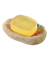 Avanti Beach Mode Flip-Flop Motif Resin Soap Dish