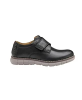 Johnston & Murphy Little Boys Holden Plain Toe Leather Shoes