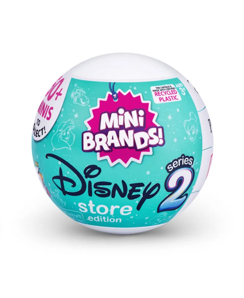 5 Surprise Mini Brands Disney Store Series 2 Capsule by Zuru