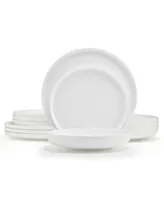 Mikasa Marion Bone China 12 Piece Dinnerware Set, Service for 4