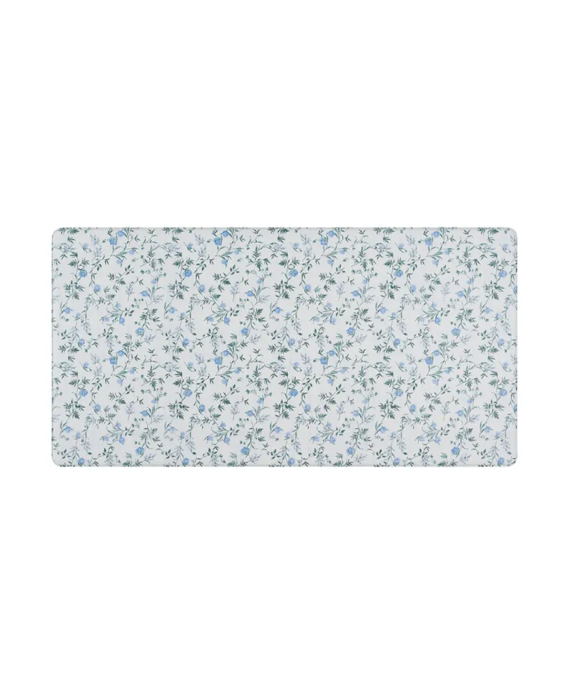 Lucky Brand Seda Floral Printed Anti-Fatigue and Skid-Resistant Wellness Mat, 20" x 39"