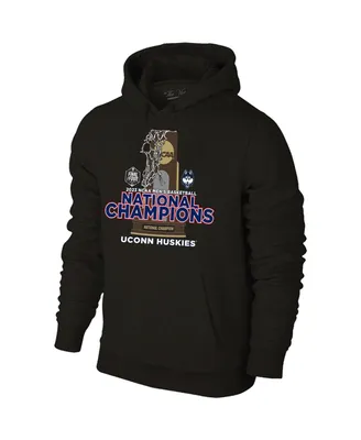 Men's Original Retro Brand Black UConn Huskies 2023 Ncaa Basketball National Champions Pullover Hoodie