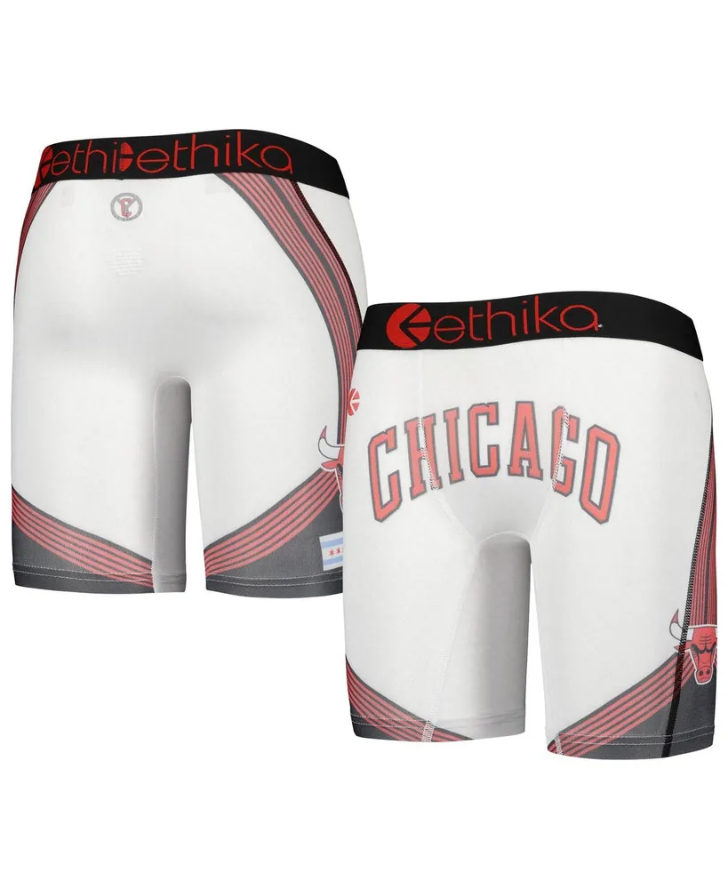 Youth Boys and Girls Ethika Red Chicago Bulls City Edition Boxer Briefs