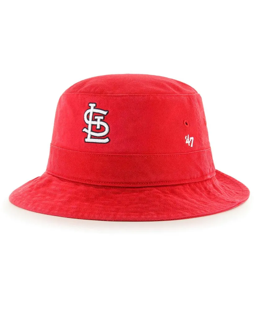 Men's '47 Brand Red St. Louis Cardinals Primary Bucket Hat