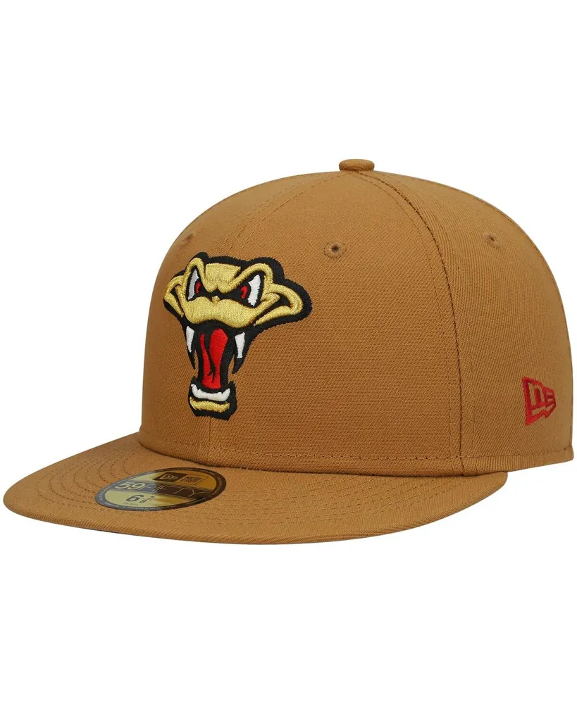 New Era White Durham Bulls Authentic Collection Team Alternate 59FIFTY Fitted Hat