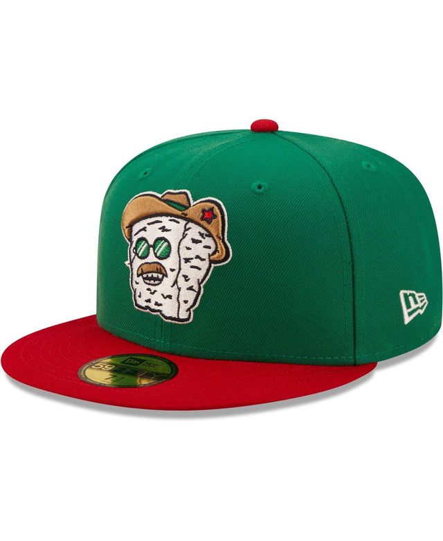 Men's New Era Green, Red Los Quesos Frisco Copa De La Diversion 59FIFTY Fitted Hat