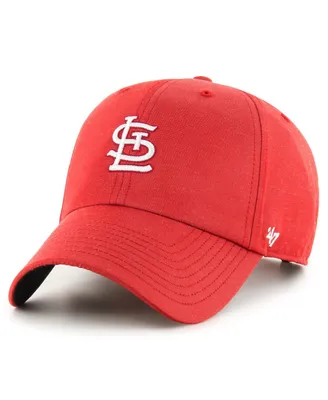Men's '47 Brand Red St. Louis Cardinals Oxford Tech Clean Up Adjustable Hat