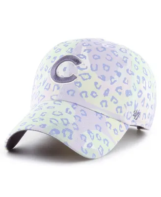 Women's '47 Brand Purple Chicago Cubs Cosmic Clean Up Adjustable Hat